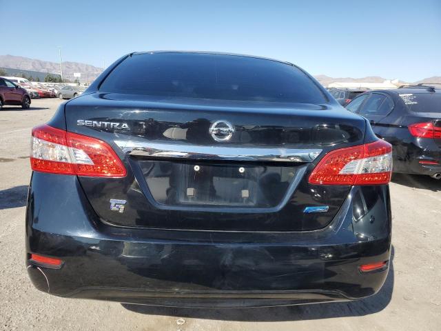 3N1AB7AP2EL689491 - 2014 NISSAN SENTRA S BLACK photo 6