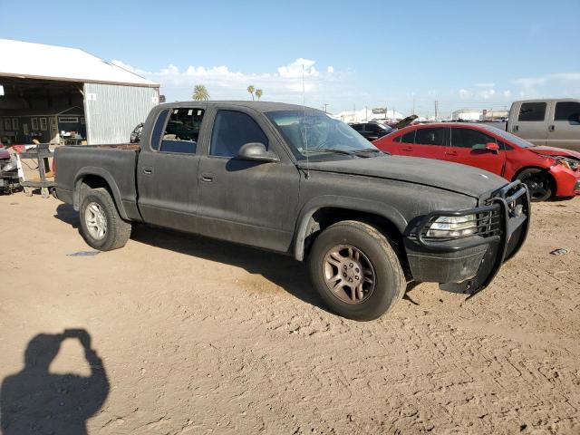 1D7HL38NX3S135528 - 2003 DODGE DAKOTA QUAD SPORT BLACK photo 4