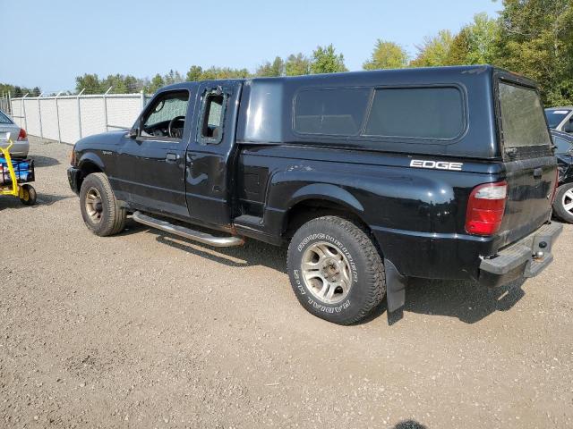 1FTYR44U94PA36697 - 2004 FORD RANGER SUPER CAB BLACK photo 2