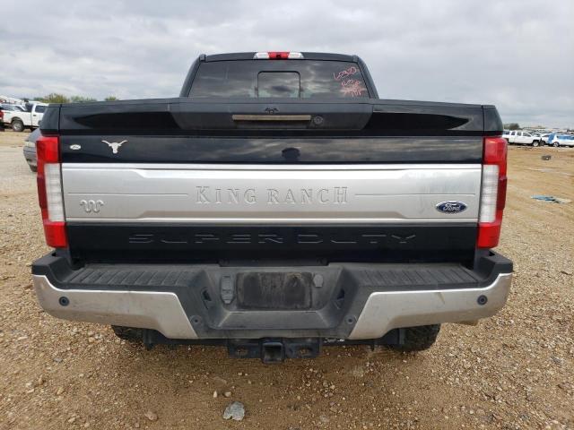 1FT7W2BT1JEC06125 - 2018 FORD F250 SUPER DUTY BLACK photo 6