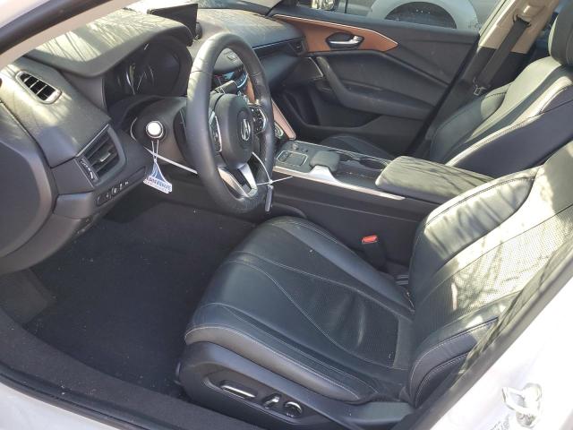 19UUB5F40MA006983 - 2021 ACURA TLX TECHNOLOGY WHITE photo 7