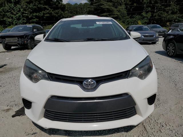 2T1BURHE5FC445298 - 2015 TOYOTA COROLLA L WHITE photo 5