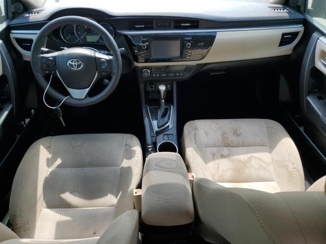 2T1BURHE5FC445298 - 2015 TOYOTA COROLLA L WHITE photo 8