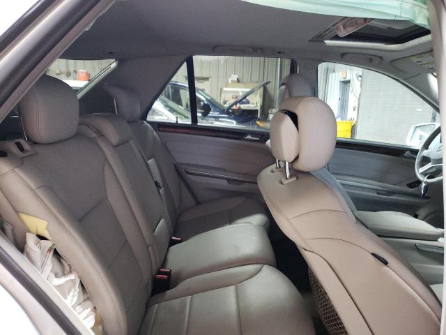 4JGBB8GB9BA649006 - 2011 MERCEDES-BENZ ML 350 4MATIC SILVER photo 10