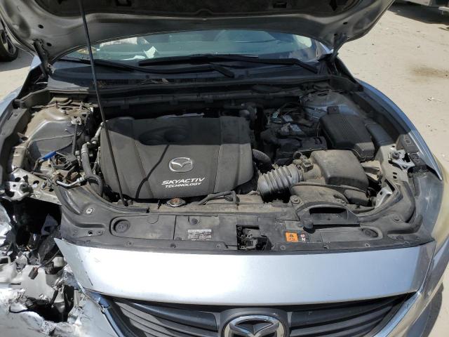 JM1GL1U5XH1151547 - 2017 MAZDA 6 SPORT SILVER photo 11