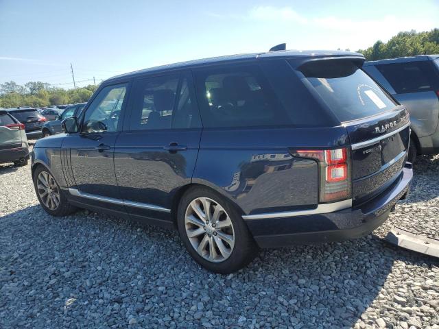 SALGS2FV4HA366601 - 2017 LAND ROVER RANGE ROVE HSE BLUE photo 2