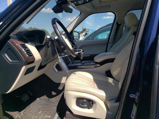 SALGS2FV4HA366601 - 2017 LAND ROVER RANGE ROVE HSE BLUE photo 7