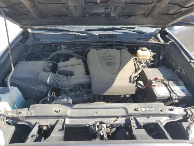 5TFCZ5AN4JX157890 - 2018 TOYOTA TACOMA DOUBLE CAB Gris foto 11
