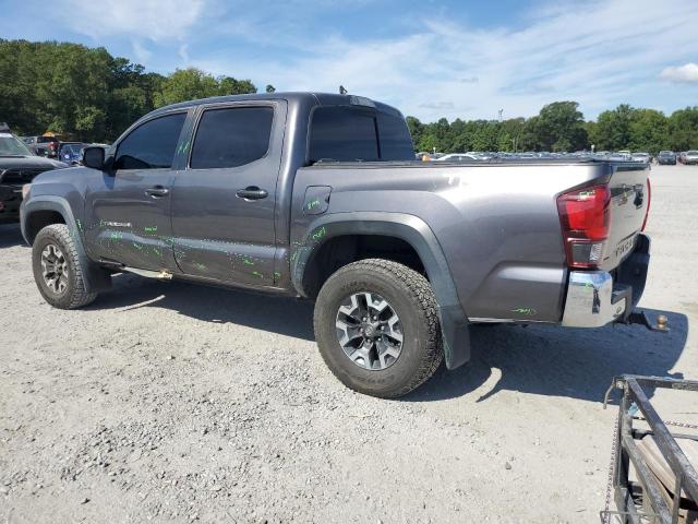 5TFCZ5AN4JX157890 - 2018 TOYOTA TACOMA DOUBLE CAB Gris foto 2