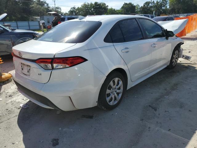 JTDEPRAE5LJ109780 - 2020 TOYOTA COROLLA LE WHITE photo 3