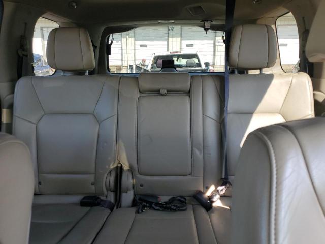 5FNYF4H53DB004799 - 2013 HONDA PILOT EXL BURGUNDY photo 10