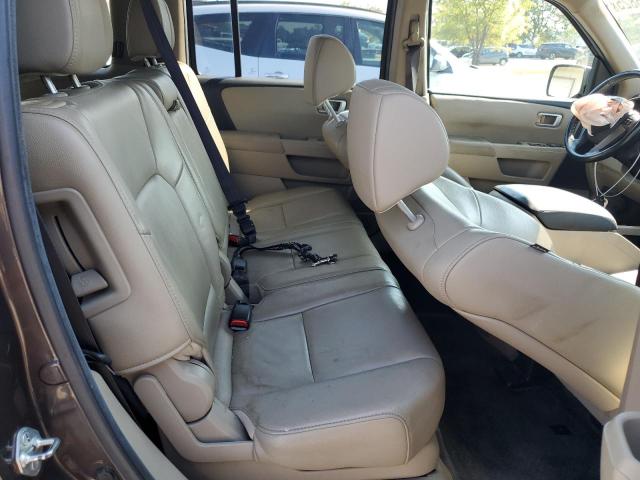 5FNYF4H53DB004799 - 2013 HONDA PILOT EXL BURGUNDY photo 11