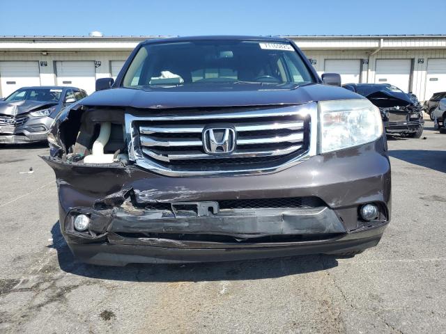 5FNYF4H53DB004799 - 2013 HONDA PILOT EXL BURGUNDY photo 5