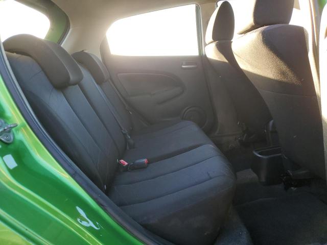 JM1DE1KY7C0144662 - 2012 MAZDA 2 GREEN photo 10