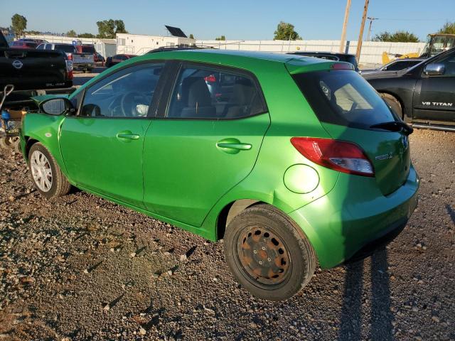 JM1DE1KY7C0144662 - 2012 MAZDA 2 GREEN photo 2