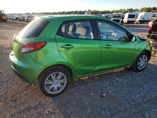 JM1DE1KY7C0144662 - 2012 MAZDA 2 GREEN photo 3