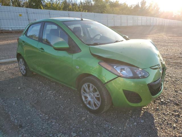 JM1DE1KY7C0144662 - 2012 MAZDA 2 GREEN photo 4