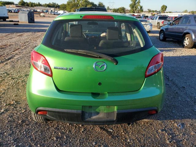 JM1DE1KY7C0144662 - 2012 MAZDA 2 GREEN photo 6