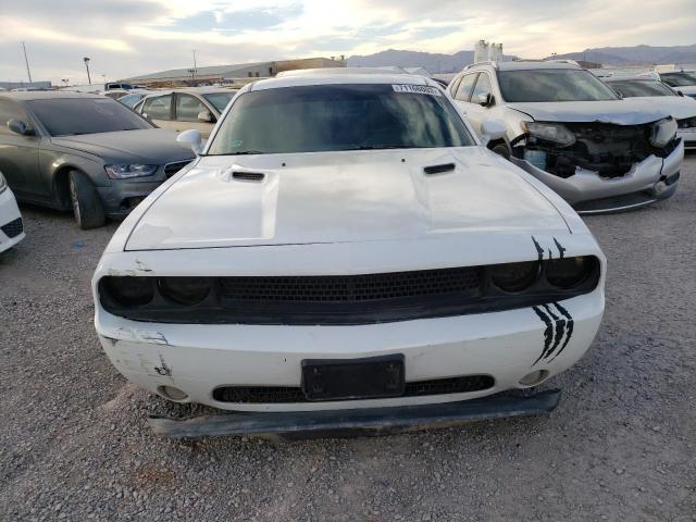 2C3CDYAG6EH233125 - 2014 DODGE CHALLENGER SXT WHITE photo 5