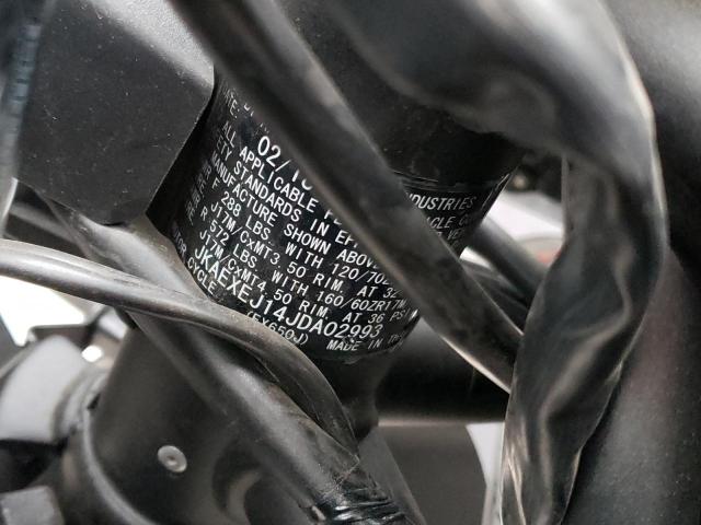 JKAEXEJ14JDA02993 - 2018 KAWASAKI EX650 J 黑色 照片 10