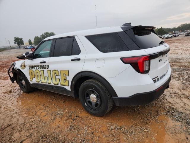 1FM5K8AB6SGA77637 - 2025 FORD EXPLORER POLICE INTERCEPTOR Biały zdjęcie 2