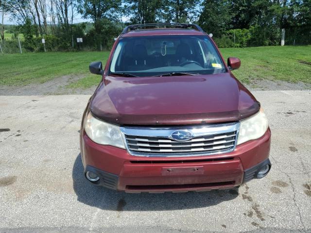 JF2SH64659H708375 - 2009 SUBARU FORESTER 2.5X LIMITED RED photo 5