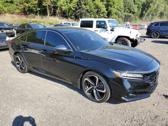 1HGCV1F33NA098739 - 2022 HONDA ACCORD SPORT BLACK photo 4