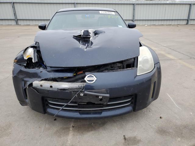 JN1BZ34D27M505234 - 2007 NISSAN 350Z COUPE BLUE photo 5