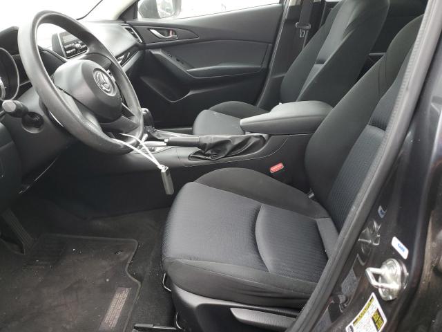 JM1BM1T79E1213672 - 2014 MAZDA 3 SV GRAY photo 7