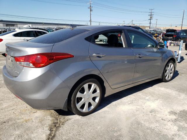 KMHDH4AE6DU945492 - 2013 HYUNDAI ELANTRA GLS GRAY photo 3