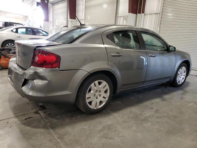 1C3CDZAB3DN722775 - 2013 DODGE AVENGER SE GRAY photo 3