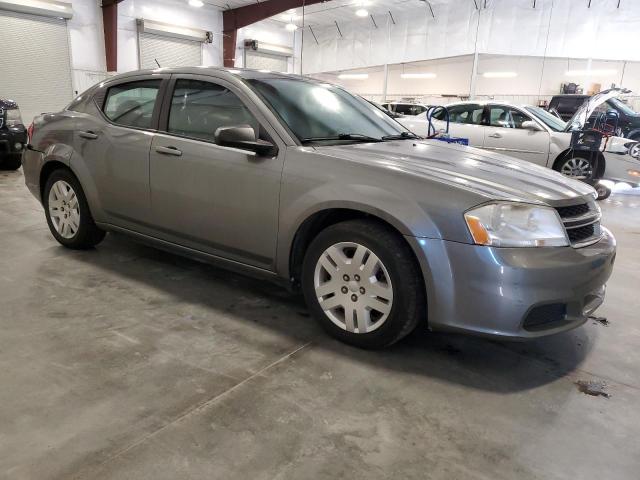 1C3CDZAB3DN722775 - 2013 DODGE AVENGER SE GRAY photo 4