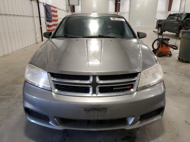 1C3CDZAB3DN722775 - 2013 DODGE AVENGER SE GRAY photo 5