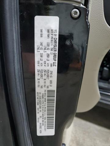 2C4RC1BG5DR712000 - 2013 CHRYSLER TOWN & COU TOURING BLACK photo 14