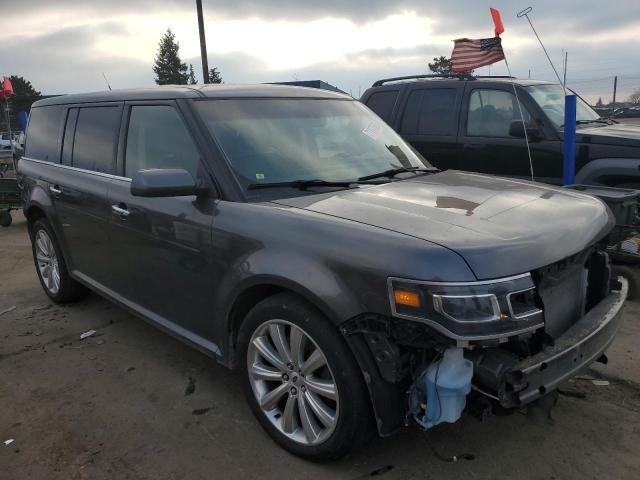 2FMHK6D84GBA06517 - 2016 FORD FLEX LIMITED GRAY photo 4