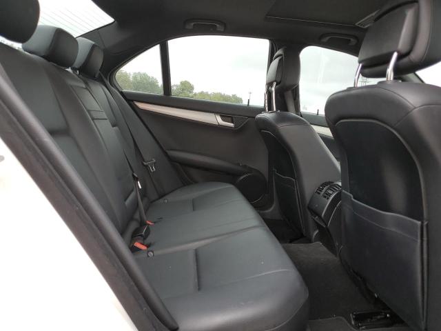 WDDGF8AB4DG104389 - 2013 MERCEDES-BENZ C 300 4MATIC WHITE photo 10