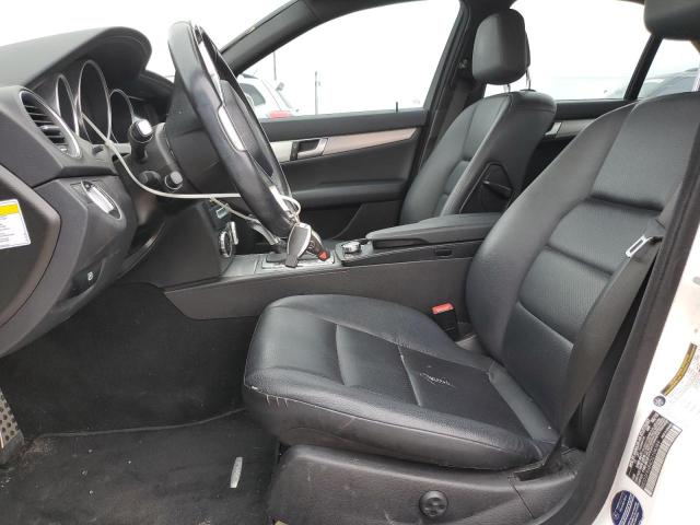WDDGF8AB4DG104389 - 2013 MERCEDES-BENZ C 300 4MATIC WHITE photo 7