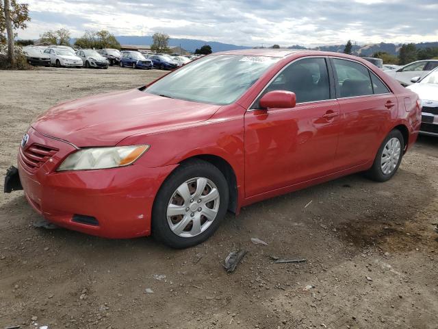 4T4BE46K17R008994 - 2007 TOYOTA CAMRY CE RED photo 1
