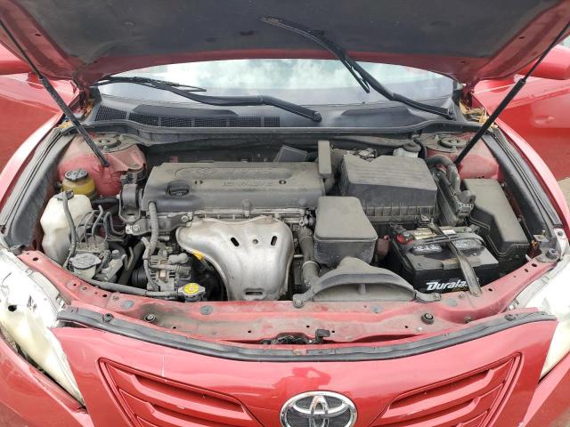 4T4BE46K17R008994 - 2007 TOYOTA CAMRY CE RED photo 11