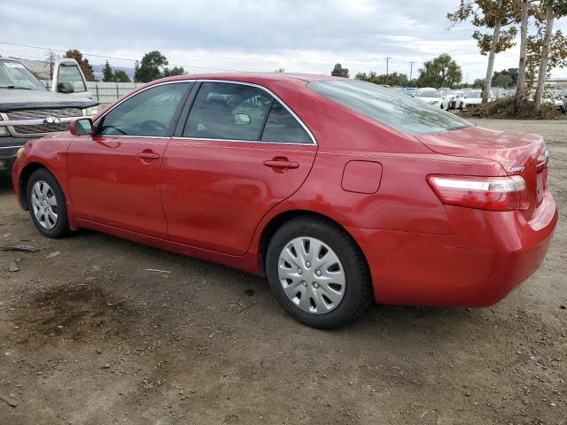 4T4BE46K17R008994 - 2007 TOYOTA CAMRY CE RED photo 2