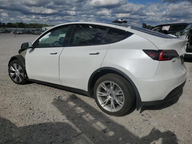 5YJYGDEE6MF075299 - 2021 TESLA MODEL Y WHITE photo 2