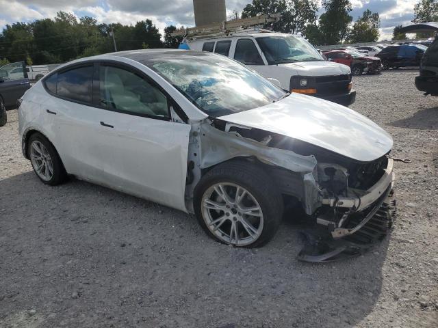 5YJYGDEE6MF075299 - 2021 TESLA MODEL Y WHITE photo 4