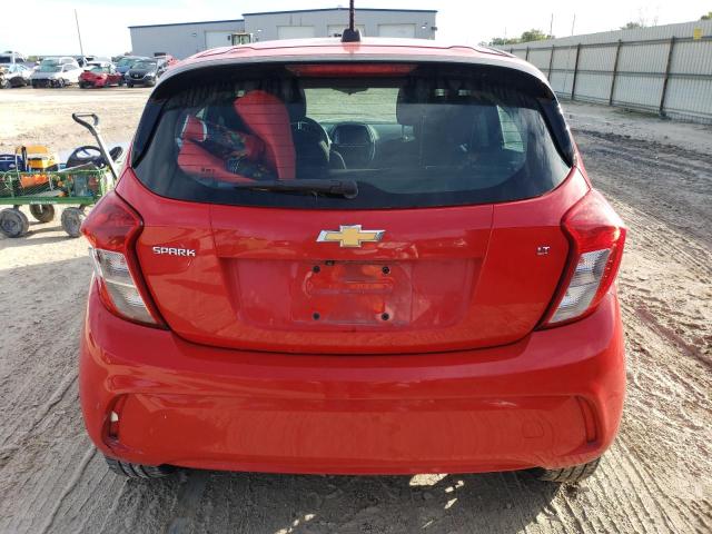 KL8CD6SA9JC470644 - 2018 CHEVROLET SPARK 1LT RED photo 6