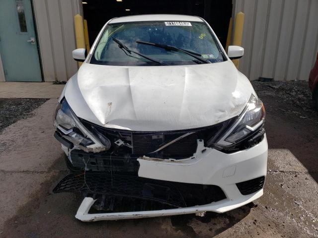 3N1AB7AP9JY204521 - 2018 NISSAN SENTRA S WHITE photo 5