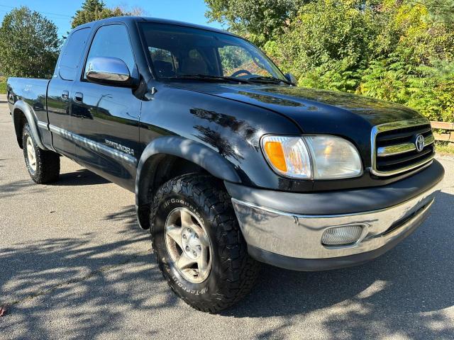 5TBBT44162S261846 - 2002 TOYOTA TUNDRA ACCESS CAB BLACK photo 1