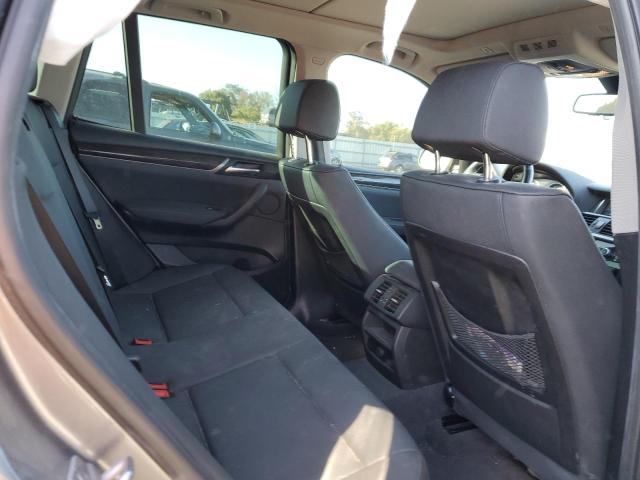 5UXWX9C54H0T07389 - 2017 BMW X3 XDRIVE28I Մոխրագույն լուսանկար 11