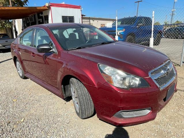 4S3BMCA66D3017794 - 2013 SUBARU LEGACY 2.5I RED photo 1