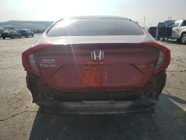 19XFC2F67KE031684 - 2019 HONDA CIVIC LX RED photo 6