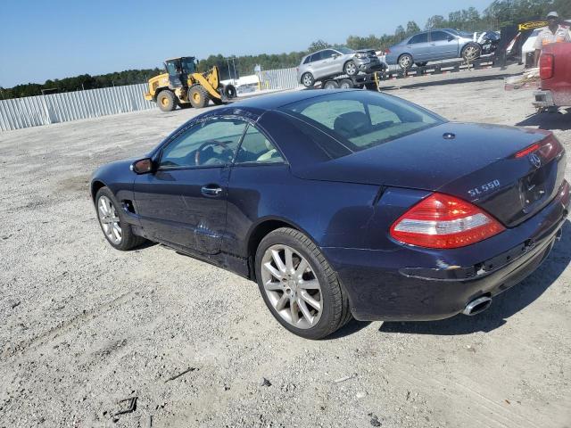 WDBSK71F17F123262 - 2007 MERCEDES-BENZ SL 550 BLACK photo 2