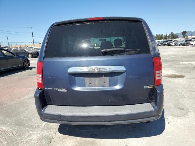 2A8HR44H28R618303 - 2008 CHRYSLER TOWN & COU LX BLUE photo 6